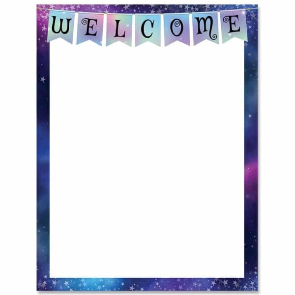 Mystical Magical Welcome Chart CTP-8627