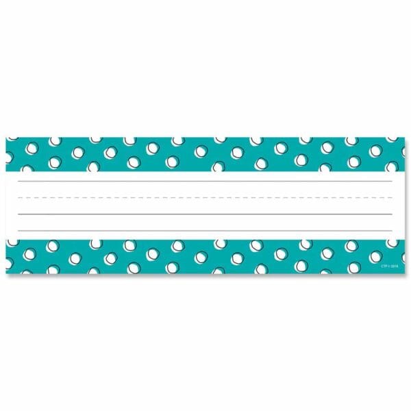 Doodle Dots Name Plates CTP-8534
