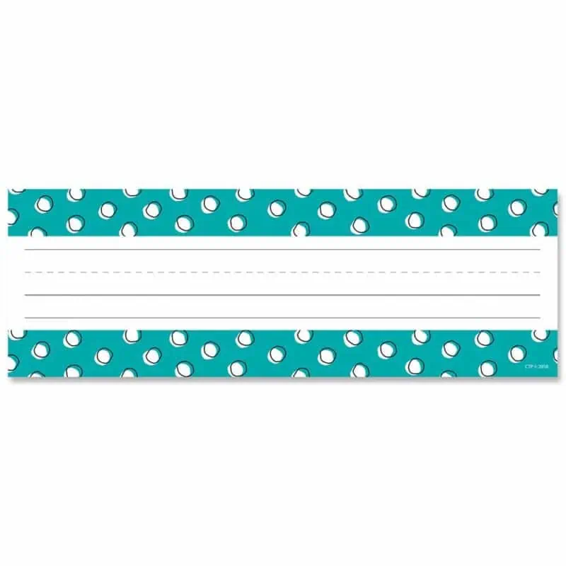 Doodle Dots Name Plates CTP-8534