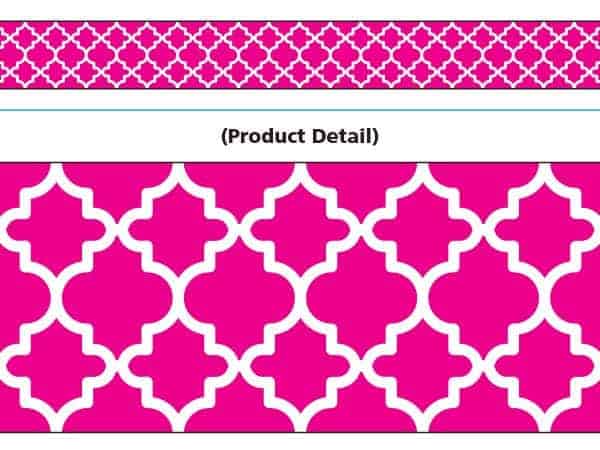 Moroccan Pink Bolder Borders®