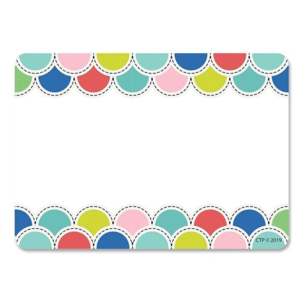 Poppin' Scallops Labels CTP-8707