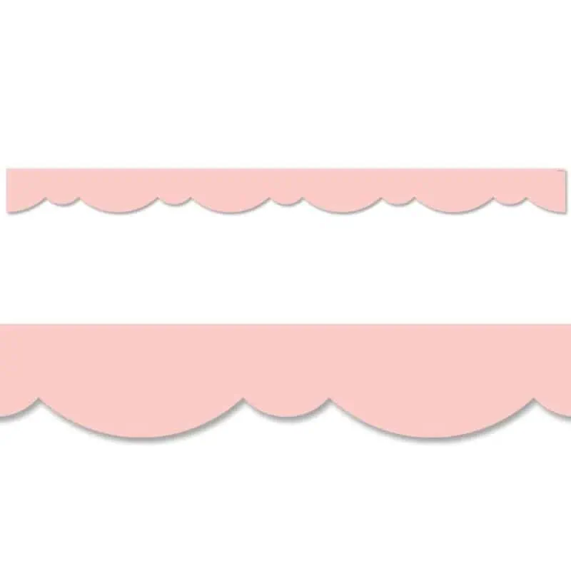 Blush Stylish Scallops Border CTP-8568