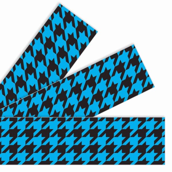Houndstooth Blue Bolder Borders®