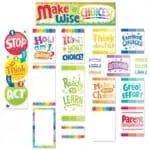 Painted Palette Behavior Clip Chart Mini Bulletin Board CTP-6952