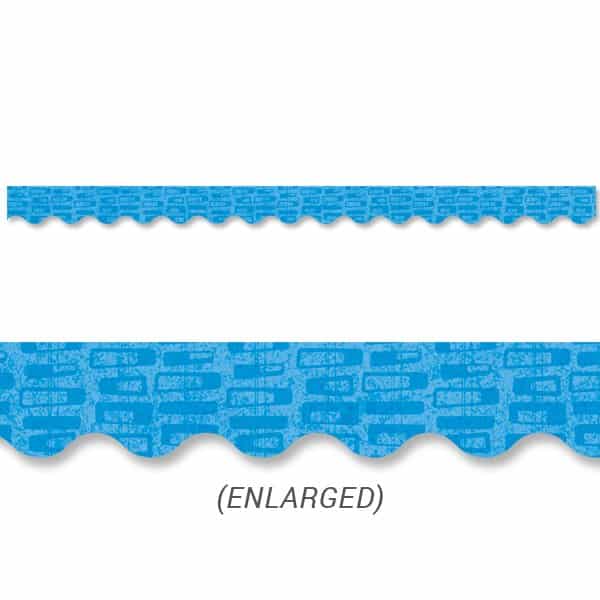 Mid-Century Mod Blue Blocks Border CTP-8413