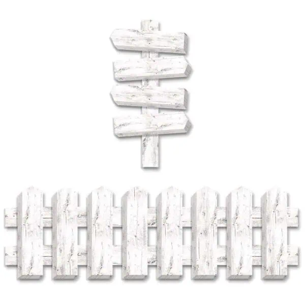 Pop It! Picket Fence Bulletin Board CTP-10173