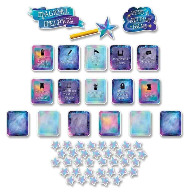 Mystical magical class jobs mini bulletin board ctp-8601