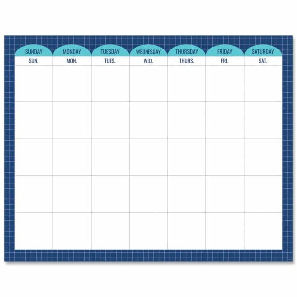 Calm & Cool Calendar Chart CTP-8638