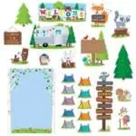 Woodland Friends Welcome Bulletin Board CTP-7069