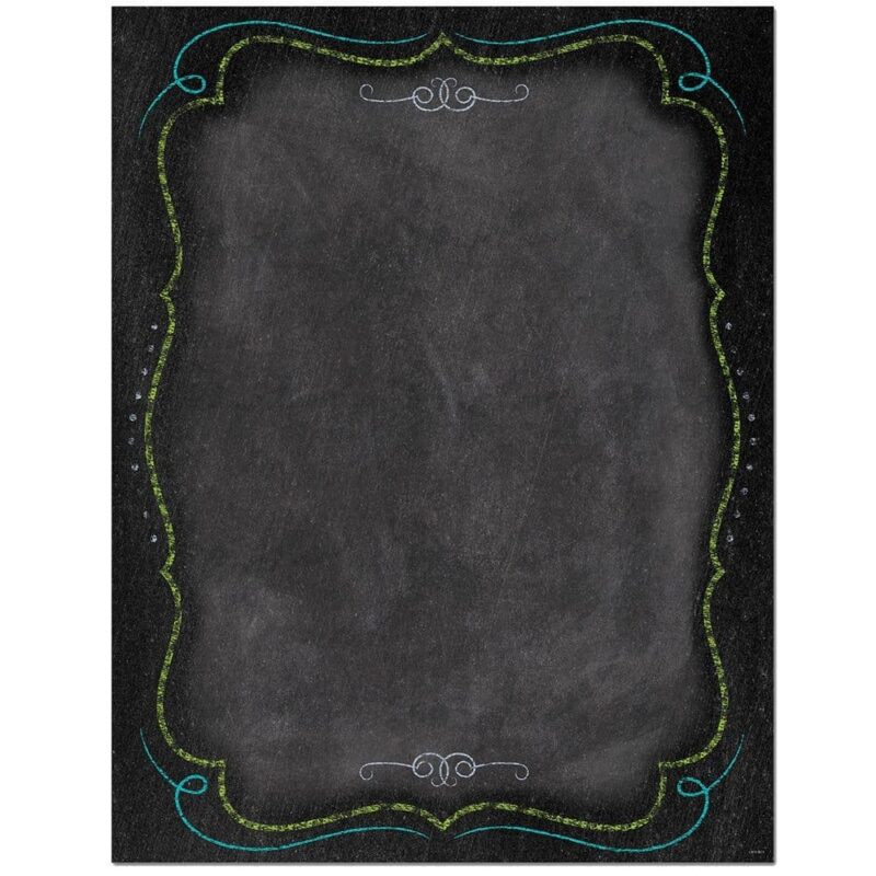 Chalk it up! Blank chart ctp-1023