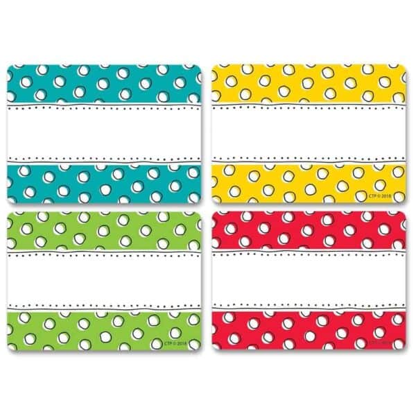 Doodle Dots Labels CTP-8533
