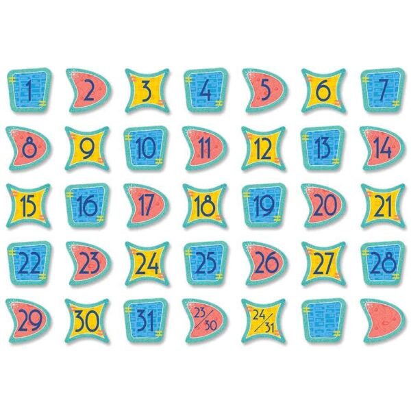 Mid-Century Mod Calendar Days CTP-8233