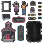 Chalk It Up! Schoolhouse Charm Bulletin Board CTP-4727