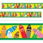 Colorful Crayons Bolder Borders®