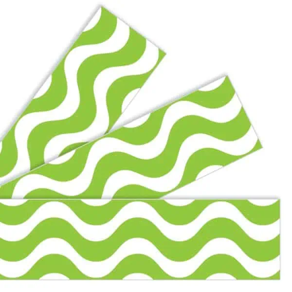 Wavy Lime Bolder Borders®