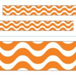 Wavy Orange Bolder Borders®