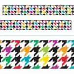 a group of patterns of houndstooth