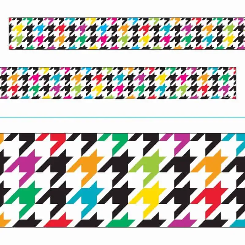 a group of patterns of houndstooth