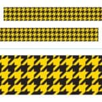 Houndstooth Yellow Bolder Borders®
