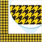 Houndstooth Yellow Bolder Borders®