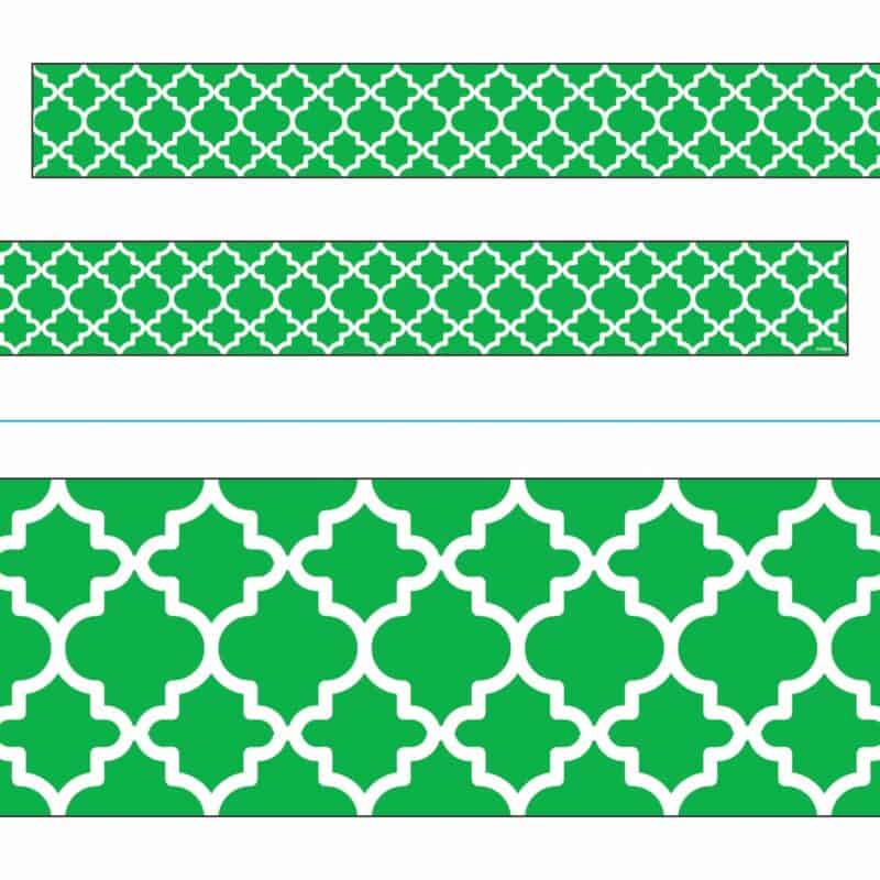 Moroccan Green Bolder Borders®