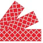Moroccan Red Bolder Borders®