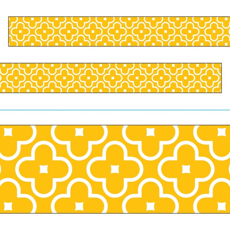 Floral gold bolder borders®