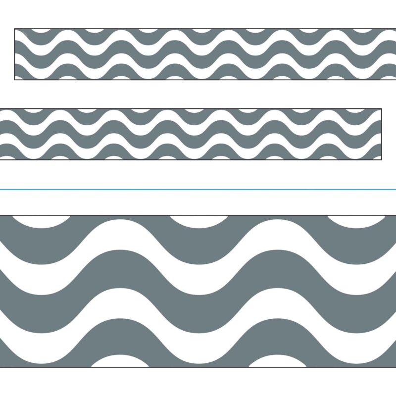 Wavy gray bolder borders®