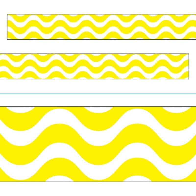 Wavy Yellow Bolder Borders®