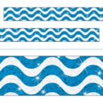 Wavy Blue Sparkle Plus Bolder Borders®
