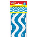 Wavy Blue Sparkle Plus Bolder Borders®