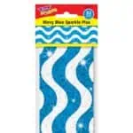Wavy Blue Sparkle Plus Bolder Borders®