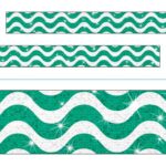 Wavy Teal Sparkle Plus Bolder Borders®