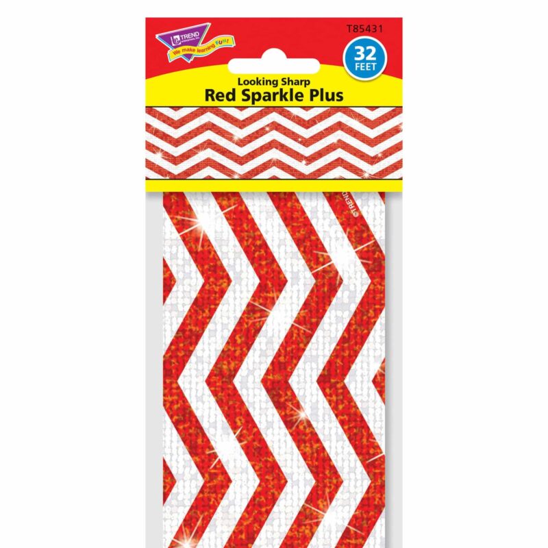 Looking sharp red sparkle plus bolder borders®