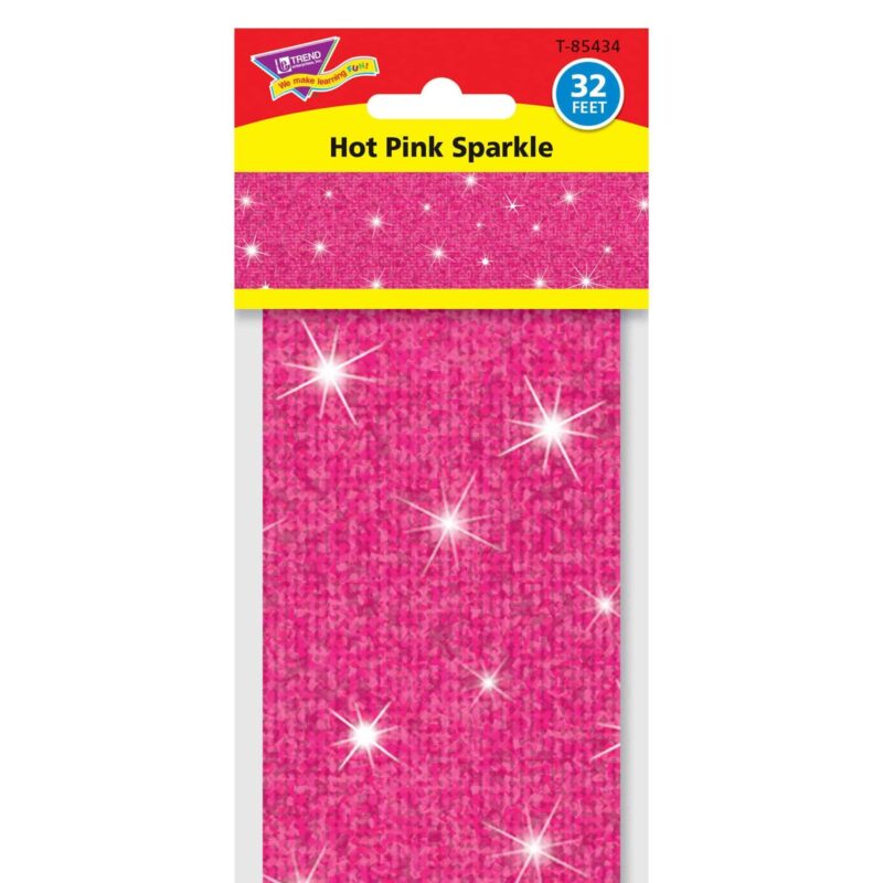 Hot pink sparkle bolder borders®