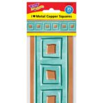 I ♥ Metal Copper Squares Bolder Borders®