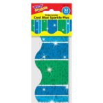 Stripe Cool Blue Sparkle Plus Terrific Trimmers®