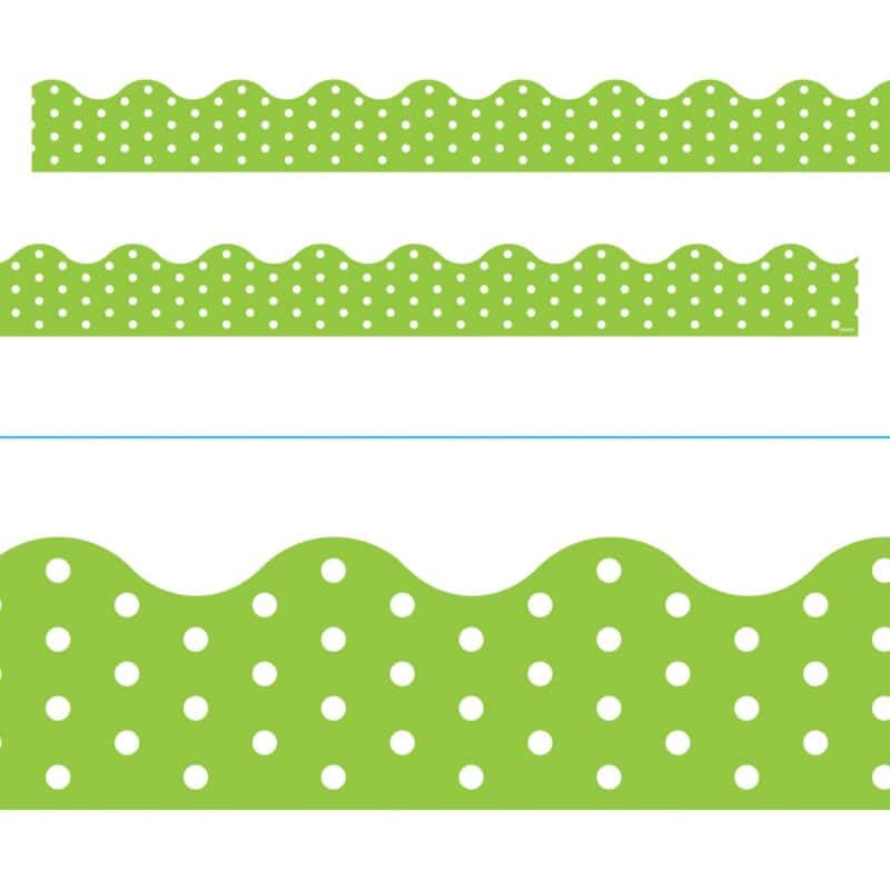Polka Dots Lime Terrific Trimmers®