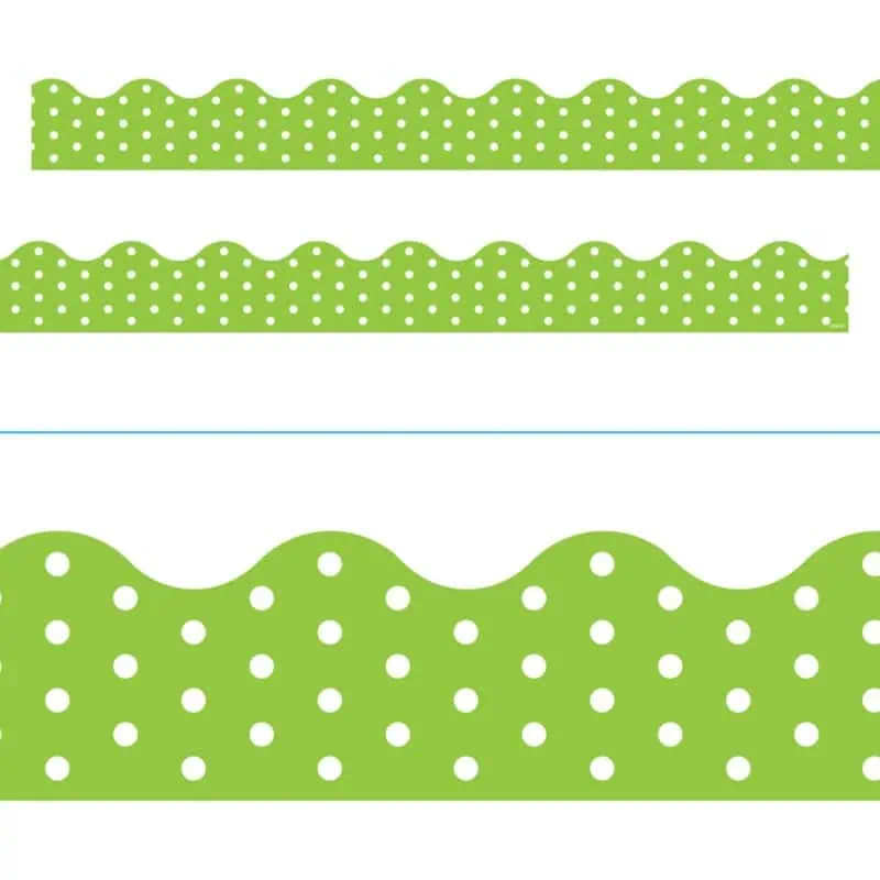 Polka Dots Lime Terrific Trimmers®