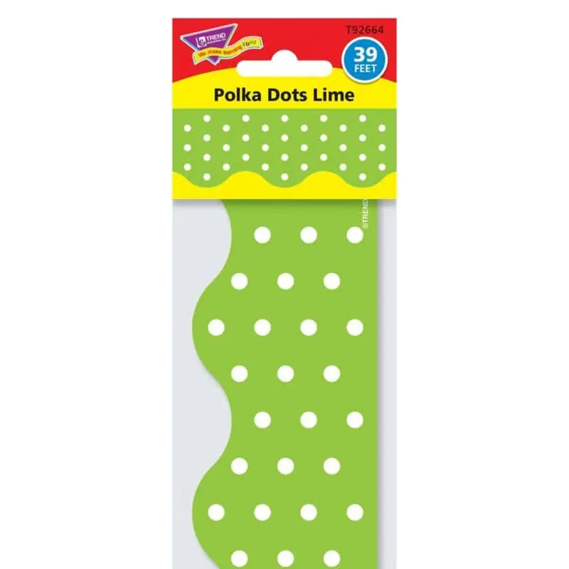 Polka Dots Lime Terrific Trimmers®