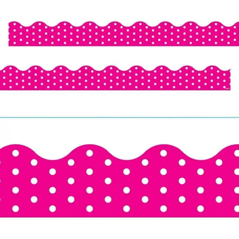 Polka Dots Pink Terrific Trimmers®