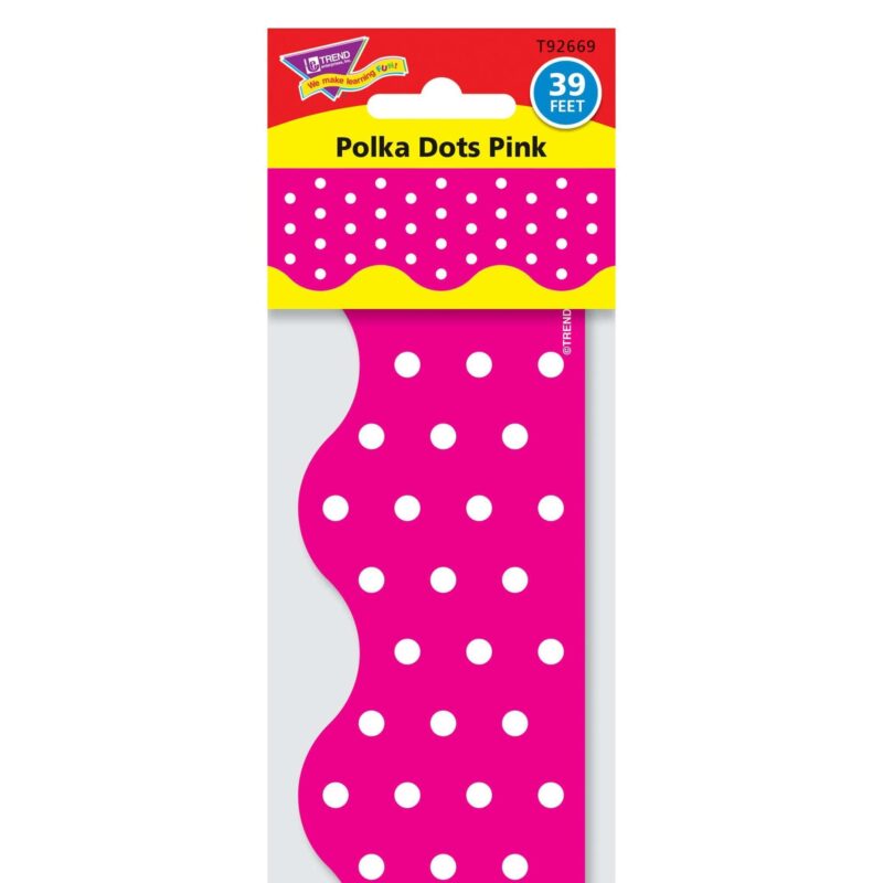 Polka dots pink terrific trimmers®