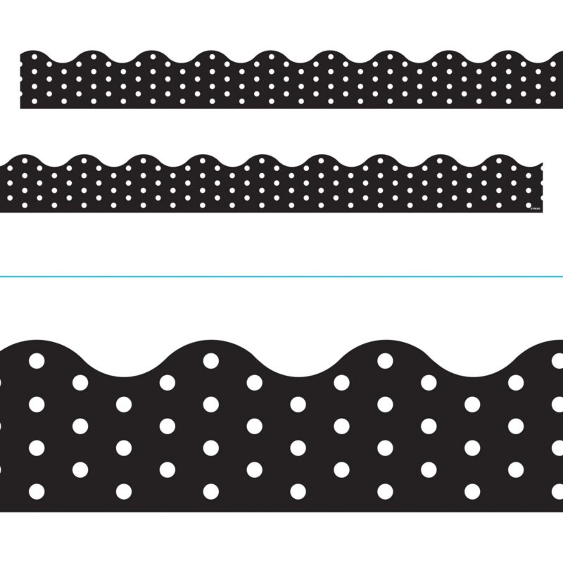 Polka dots black terrific trimmers®