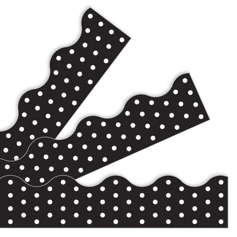 Polka dots black terrific trimmers®
