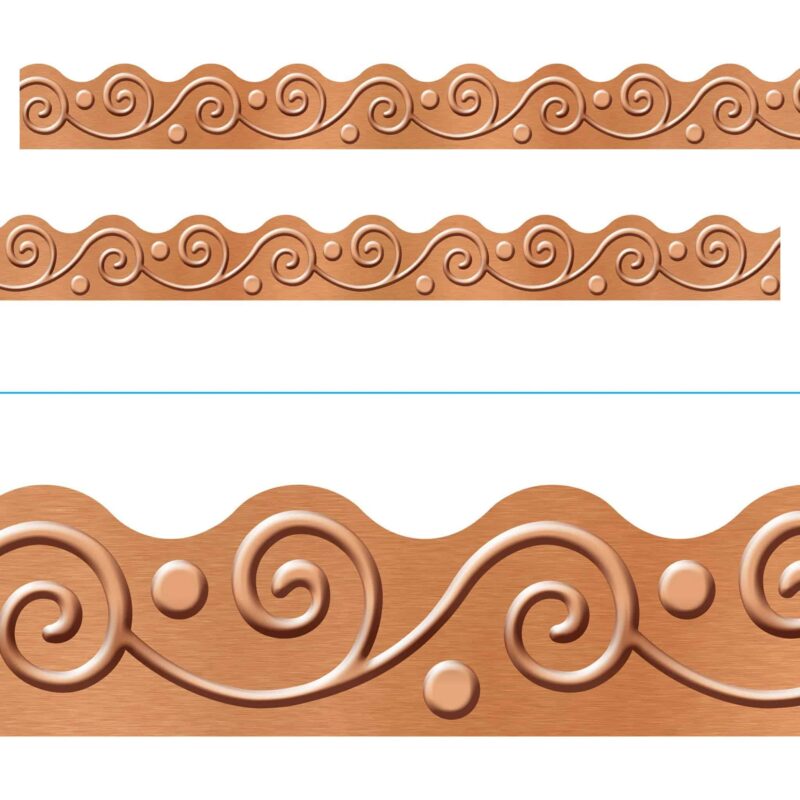 I ♥ metal copper scrolls terrific trimmers®