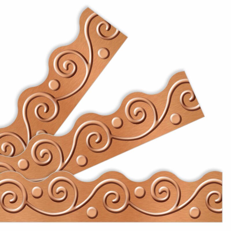 I ♥ metal copper scrolls terrific trimmers®