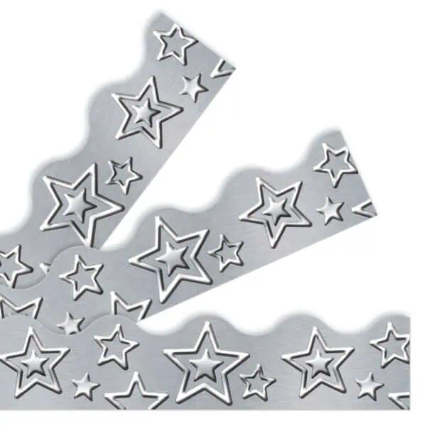 I ♥ Metal Silver Stars Terrific Trimmers®