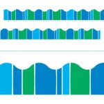 Stripe-tacular Cool Blue Terrific Trimmers®