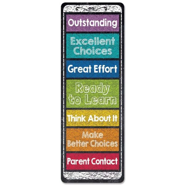 Chalk It Up! Desktop Behavior Clip Chart CTP-0864
