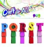Wooden Letters Pegs 5pcs